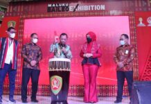 Dorong Pertumbuhan Ekonomi di Indonesia Timur, Maluku Baileo Exhibition Digelar wagub orno buka mbe makassar