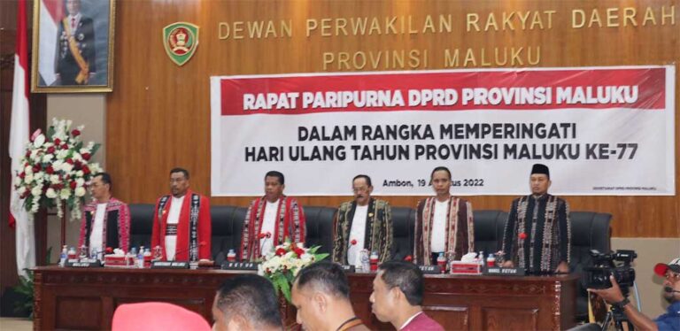 Gubernur Beberkan Sejumlah Capaian Kinerja di HUT Promal ke 77