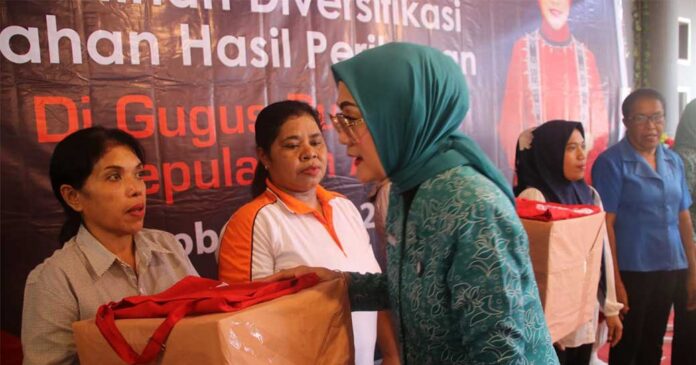 widya pratiwi bantuan peserta pelatihan aru