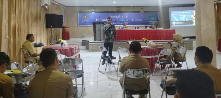 Libatkan BSSN Pemprov Maluku Sosialisasi Pemanfaatan Aplikasi Selection Versi 3.0