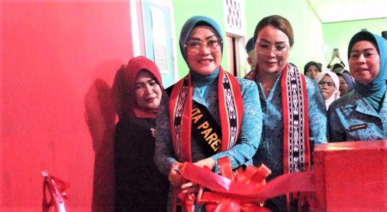 Widya Launching Pojok Peduli TBC-Stunting Mandiri di Negeri Laha