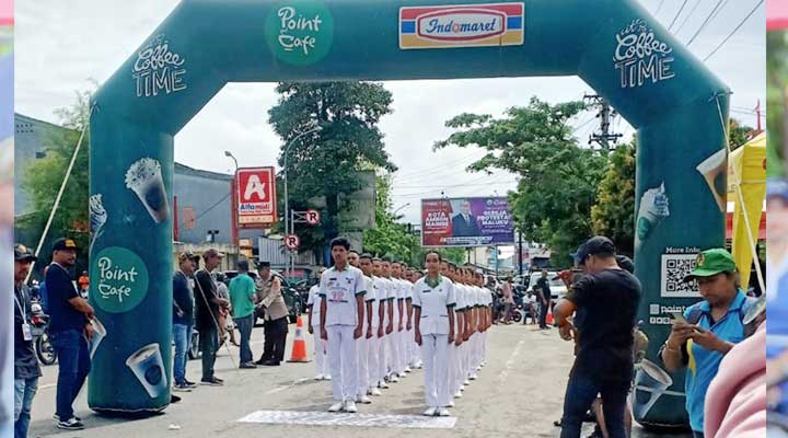 Peserta LGJI dari SMK Kesehatan Nusaniwe