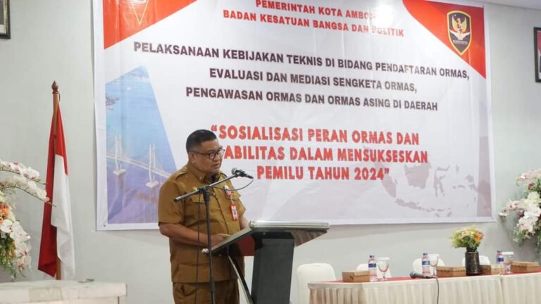 Tingkatkan Partisipasi Pemilih, Kesbangpol Kota Ambon Gelar Sosialisasi Tingkatkan Partisipasi Pemilih, Kesbangpol Kota Ambon Gelar Sosialisasi