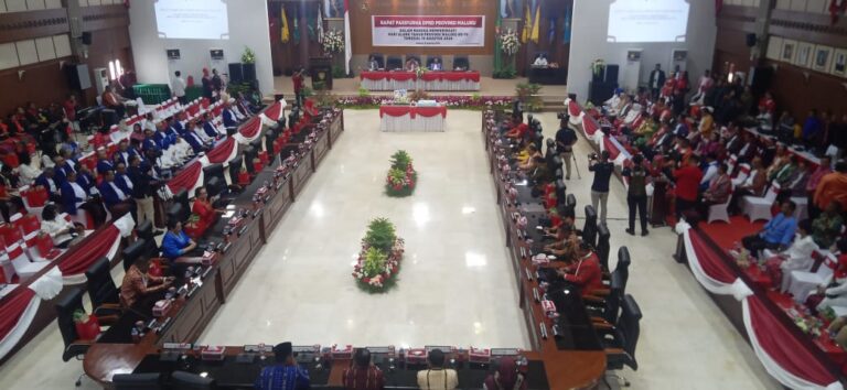 DPRD Gelar Rapat Paripurna Istimewa Peringati HUT ke-79 Provinsi Maluku