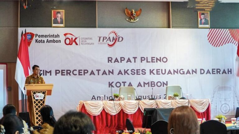 OJK Gelar Rapat Pleno TPAKD Kota Ambon Tahun 2024 OJK Gelar Rapat Pleno TPAKD Kota Ambon Tahun 2024