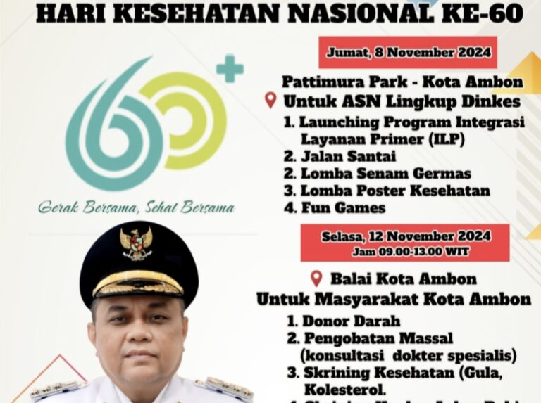 Peringati Hari Kesehatan, Dinkes Bakal Launching ILP