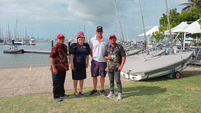 Perluas Jaringan, Ketua ASC Kunjungi Royal Queensland Yacht Squadron di Brisbane