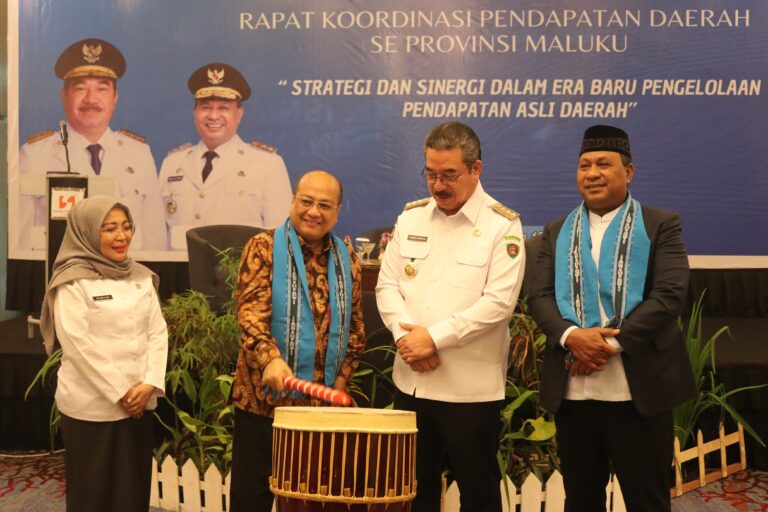 Rakor Bapenda Gubernur Maluku Tekankan Pentingnya Kamandirian Fiskal