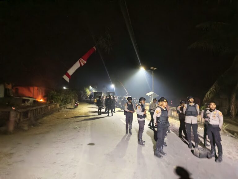 Kapolres SBB Kerahkan 92 Personel Lokalisir pertikaian Patahuwe-Lisabata, Situasi Kini Kondusif 