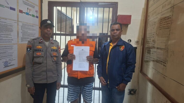 Satreskrim SBB Amankan KT, Ayah Kandung yang Perkosa Anak Sendiri di Kamarian   