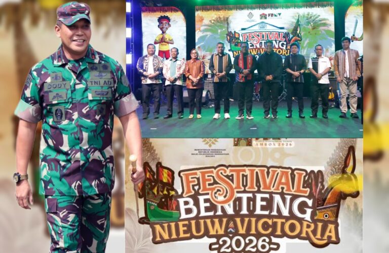 Pangdam Pattimura Apresiasi Festival Benteng Nieuw Victoria , Tegaskan Budaya Maluku Wajib Dilestarikan
